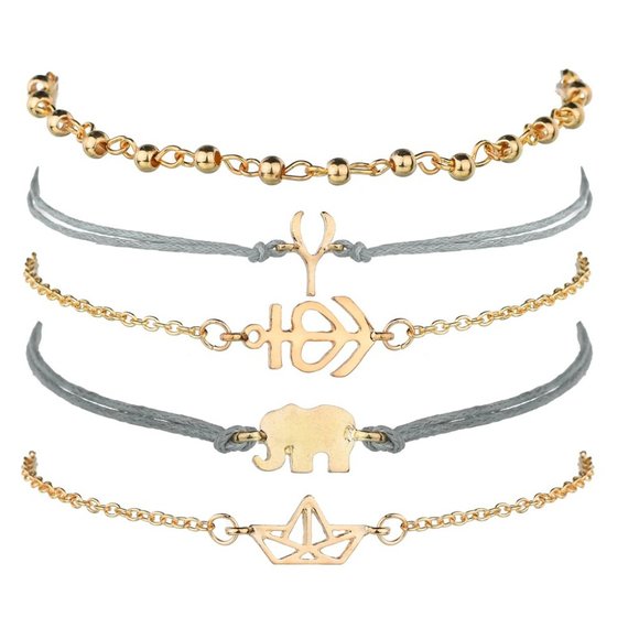 Elephant Wishbone Boat Anchor Origami - Picture 3 of 6